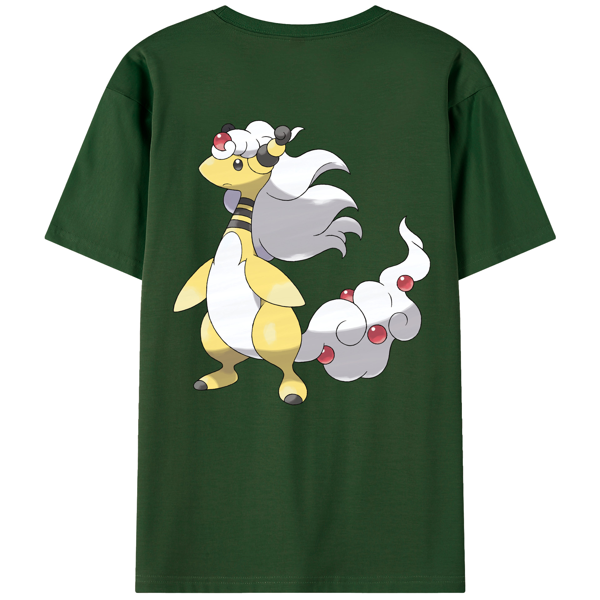 （画像用） ポケットモンスター Pokémon 綿100％半袖Tシャツ（背面プリント）